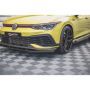 Lame Sport de Pare-Chocs Avant + Flaps Volkswagen Golf 8 GTI Clubsport
