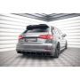 Diffuseur Central Street Pro Arrière Audi S3 Sportback 8V Facelift