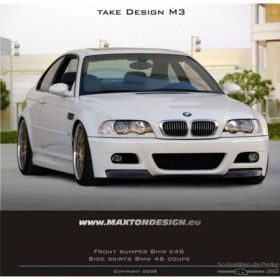 Pare-Chocs Avant BMW 3 E46 COUPE & CABRIO ( M3 LOOK )