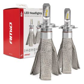 Ampoules LED H4 50W RS+ Serie Slim AMiO