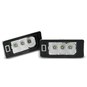 Feux de plaque d'immatriculation LED pour AUDI Q5 / A4 08-10 / A5 / TT / VW PASSAT B6 KOMBI